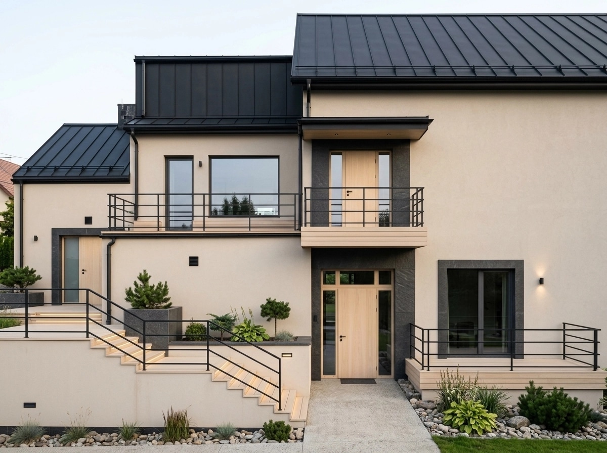 Scandinavian Facade Facade design — facade photo by GenRoom AI