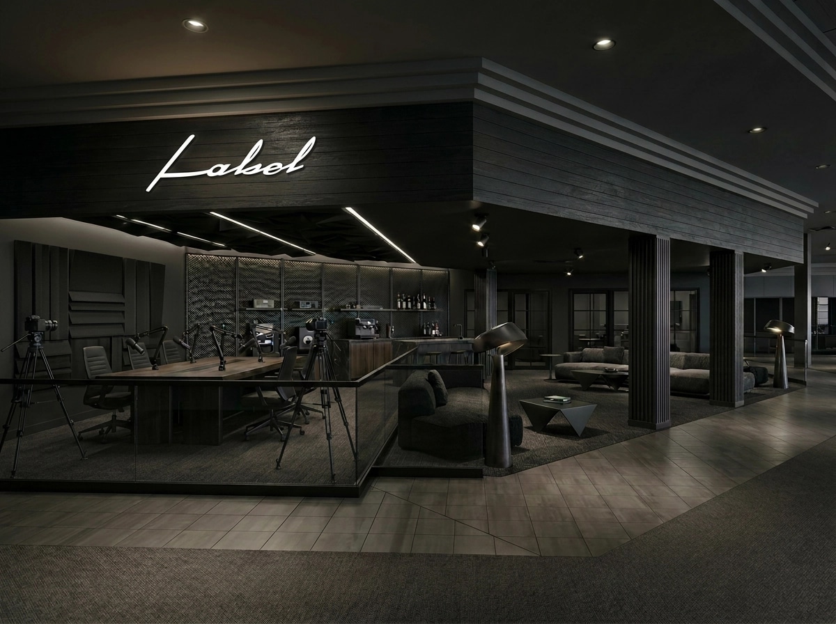 Interior design in Blacktec style — other by GenRoom AI