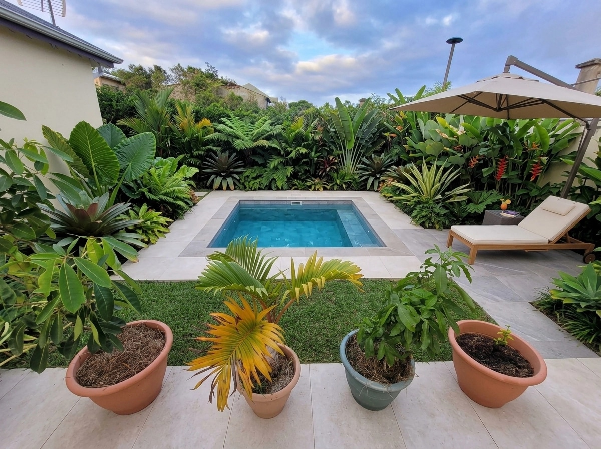 Yard design in no_style style — photo by GenRoom AI
