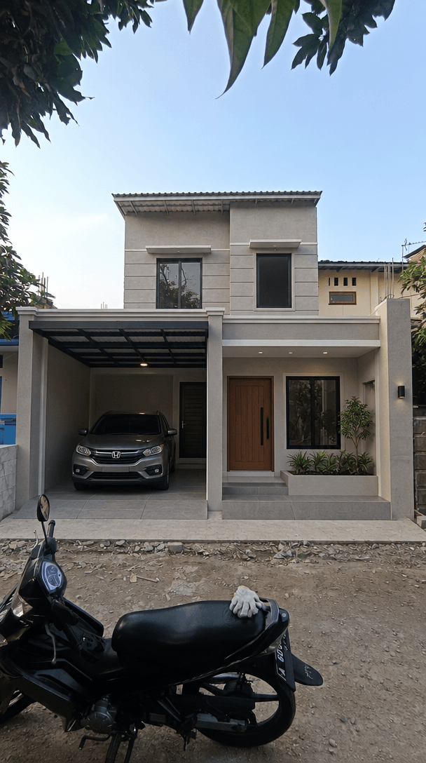 Facade design in Minimalist Facade style — Facade by GenRoom AI