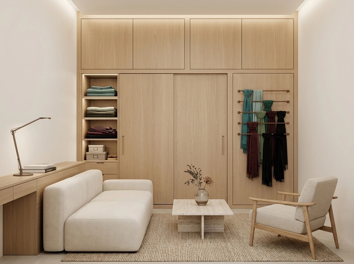 Minimalism Living Room design — interior photo by GenRoom AI