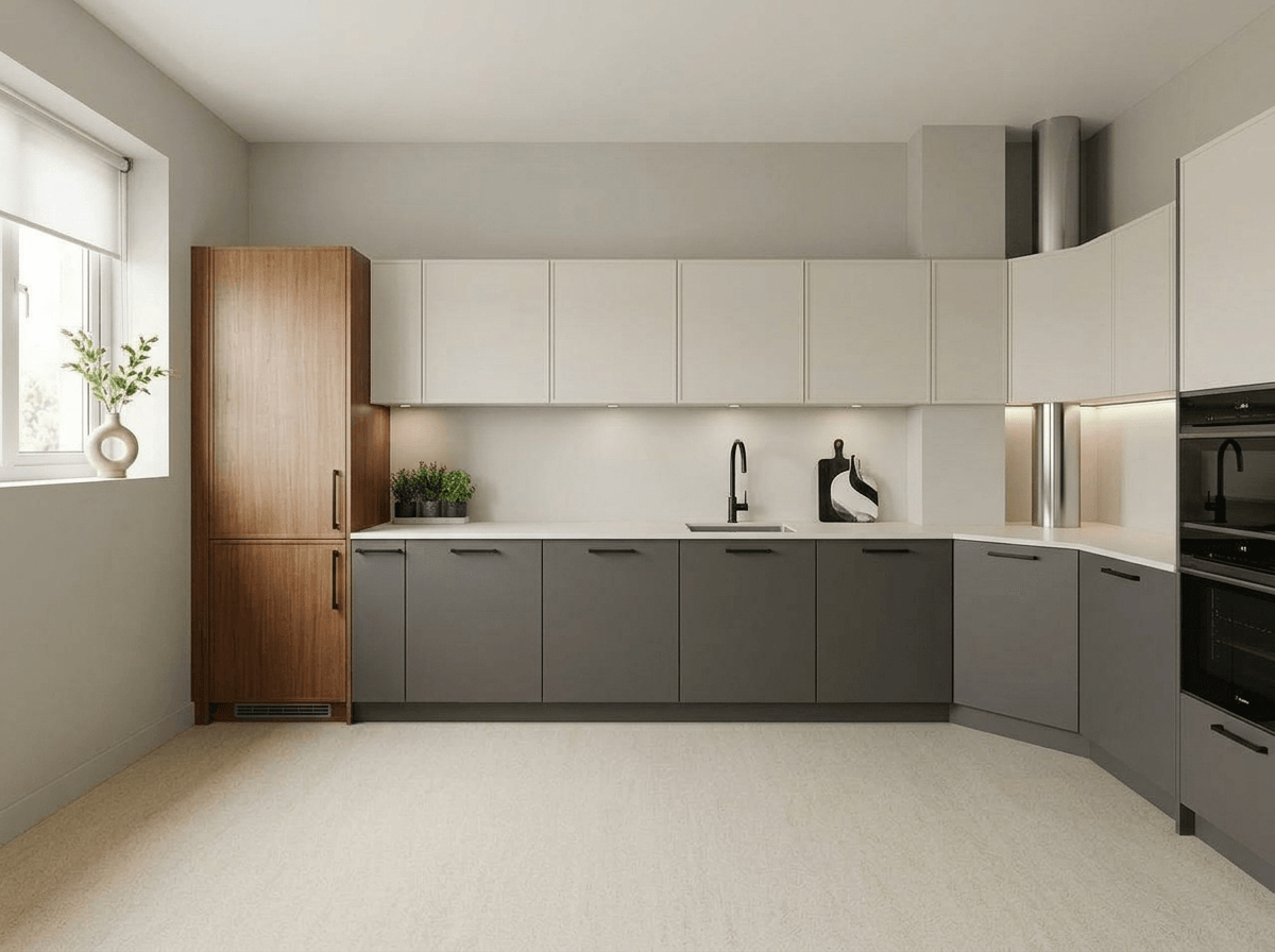 Kitchen interior in no_style style — photo by GenRoom AI