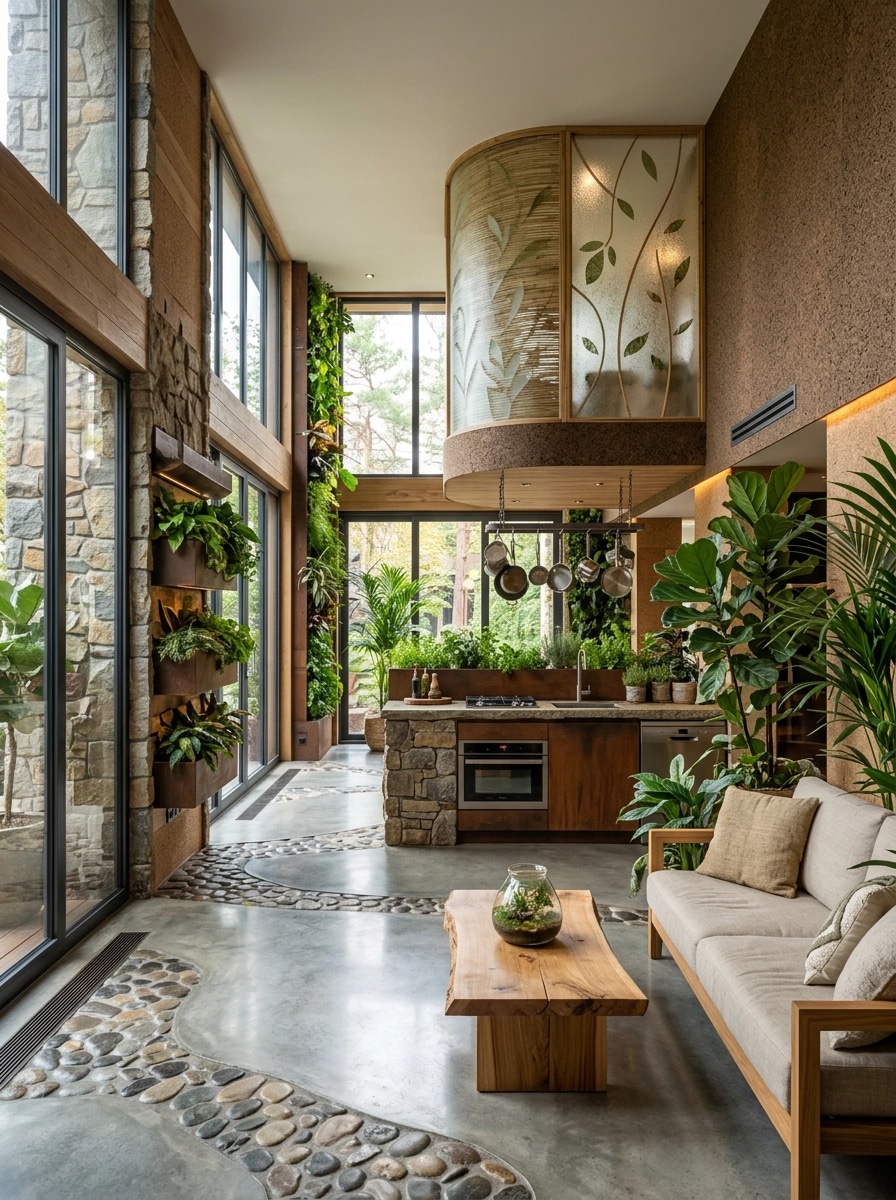Interior design in Biophilic style — other by GenRoom AI