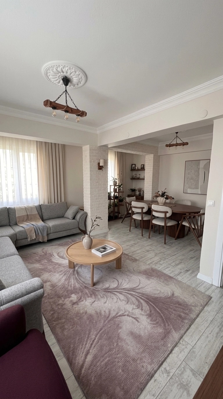 Scandinavian Living Room design — interior photo by GenRoom AI