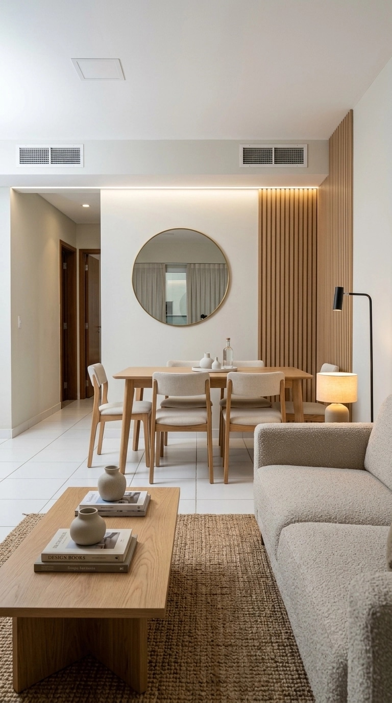 Interior design in Scandinavian style — Living Room by GenRoom AI
