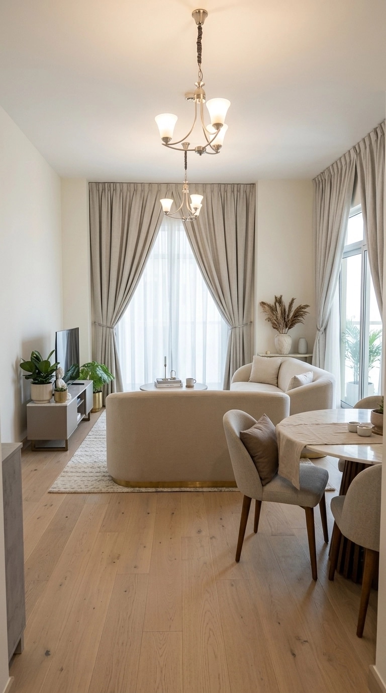 Scandinavian Living Room design — interior photo by GenRoom AI