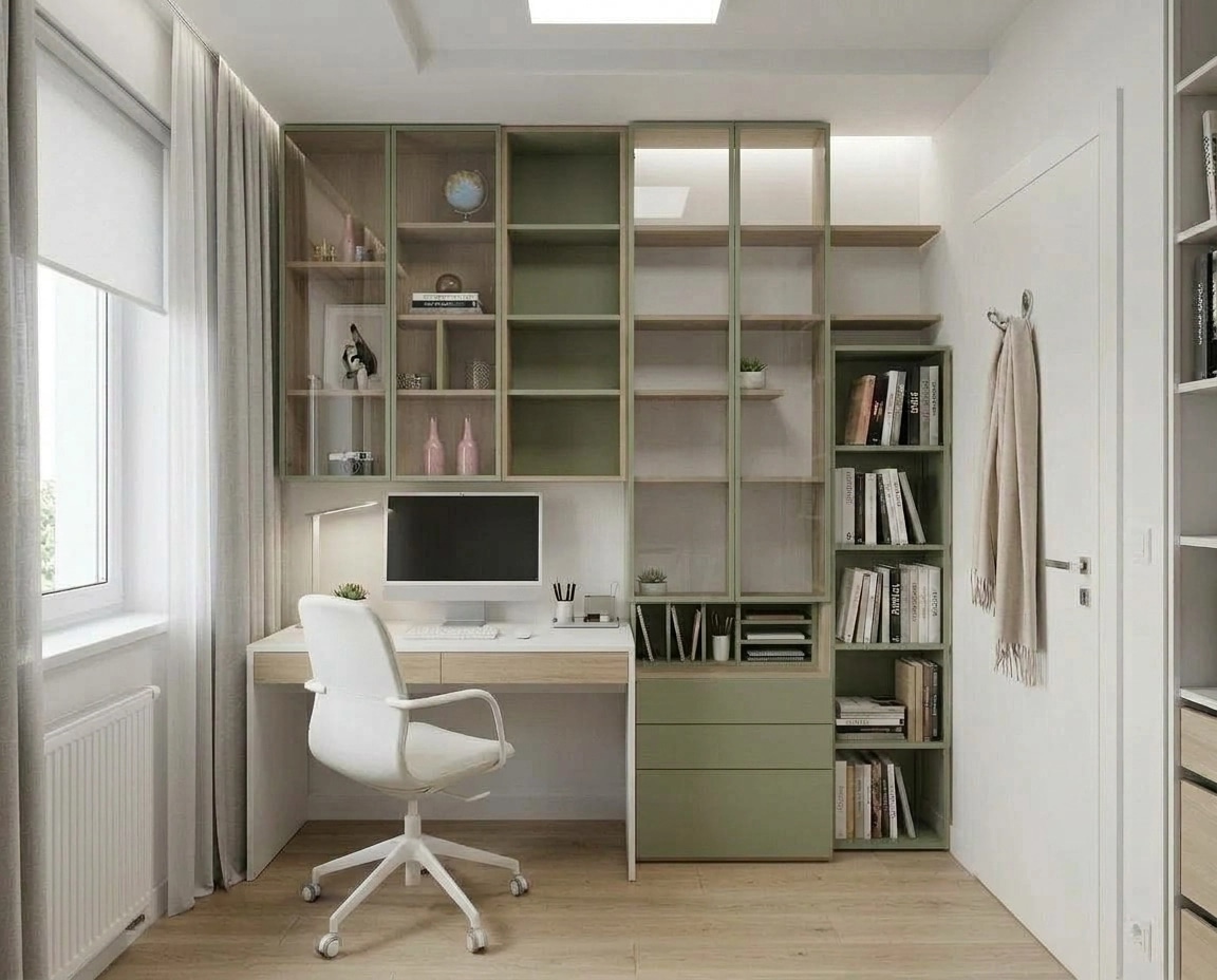 Interior design in Contemporary style — home_office by GenRoom AI