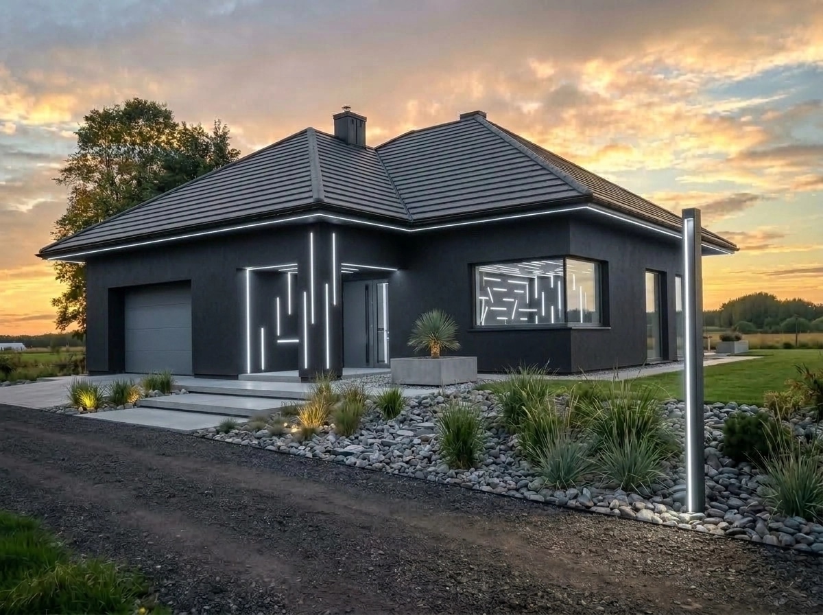 Facade design in Contemporary Facade style — Facade by GenRoom AI