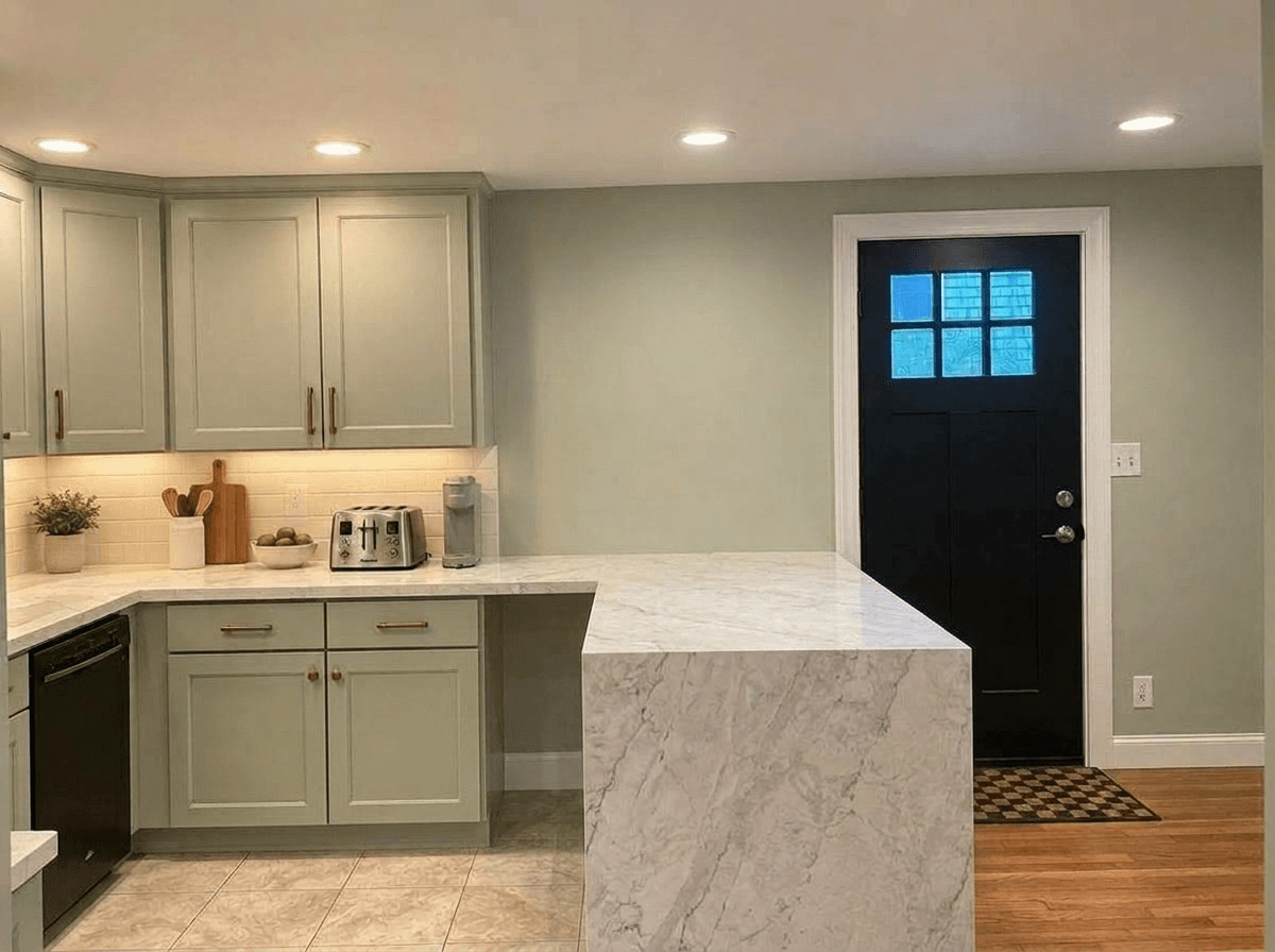 Kitchen interior in no_style style — photo by GenRoom AI