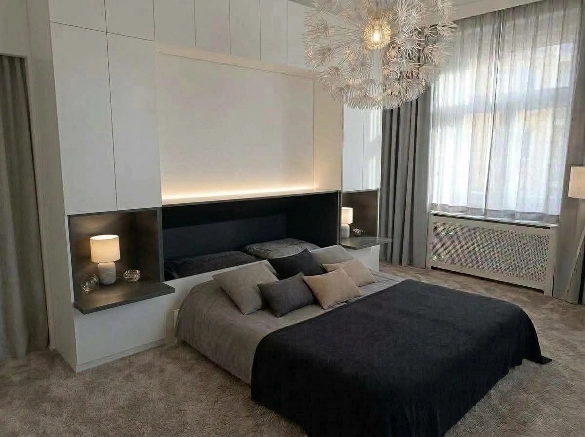 Minimalism Bedroom design — interior photo by GenRoom AI