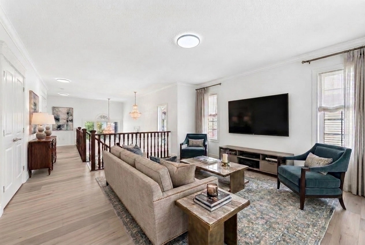 Transitional Living Room design — interior photo by GenRoom AI