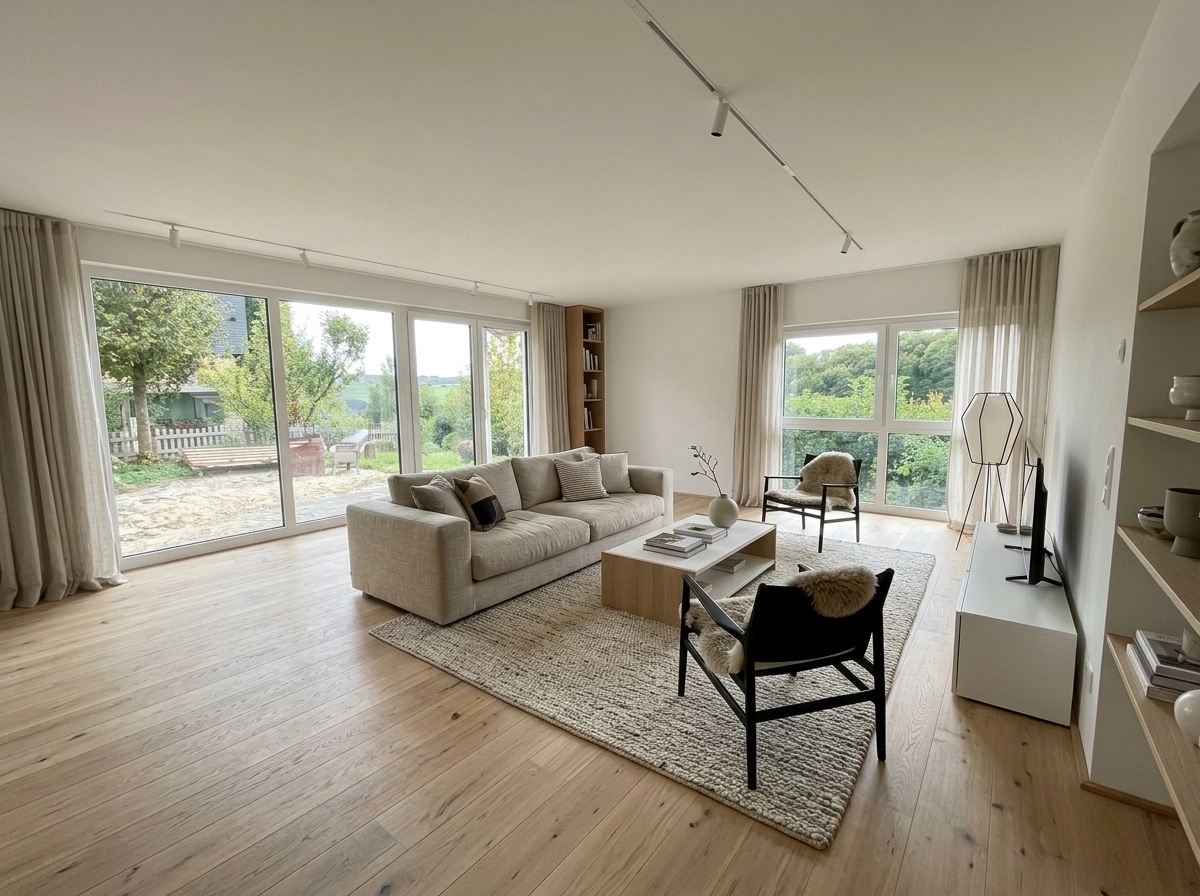 Scandinavian Living Room design — interior photo by GenRoom AI