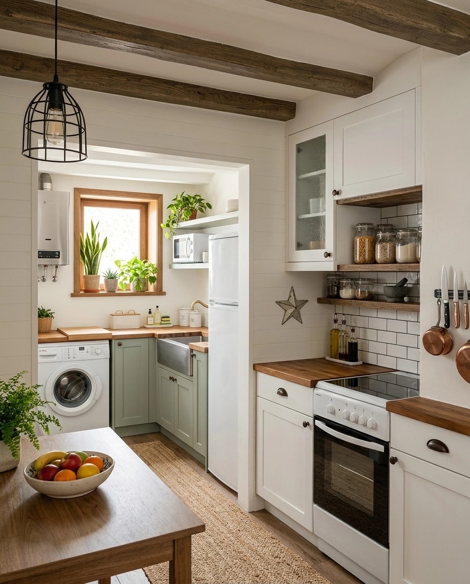 Modern Farmhouse Kitchen design — interior photo by GenRoom AI