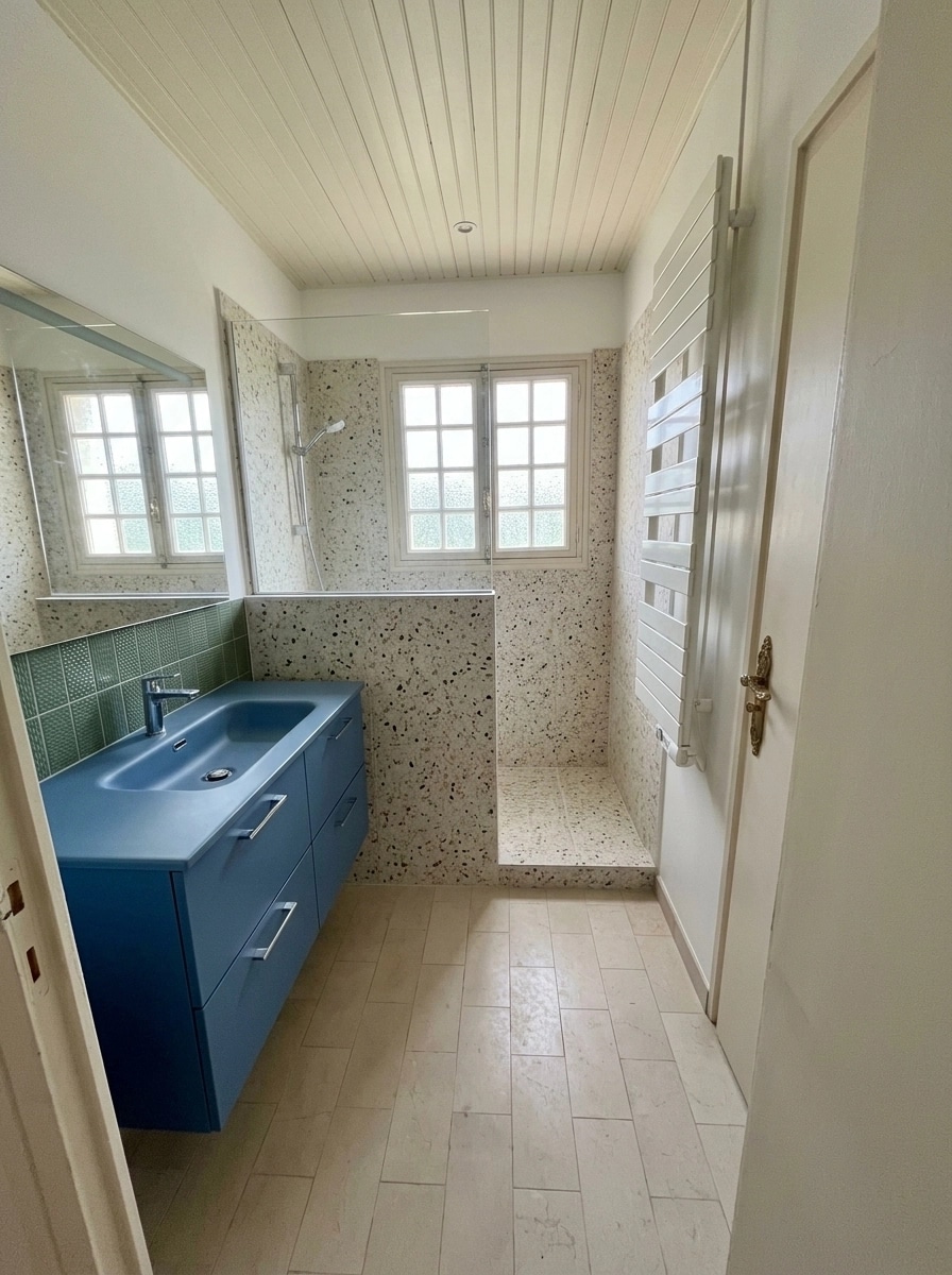 Bathroom interior in no_style style — photo by GenRoom AI