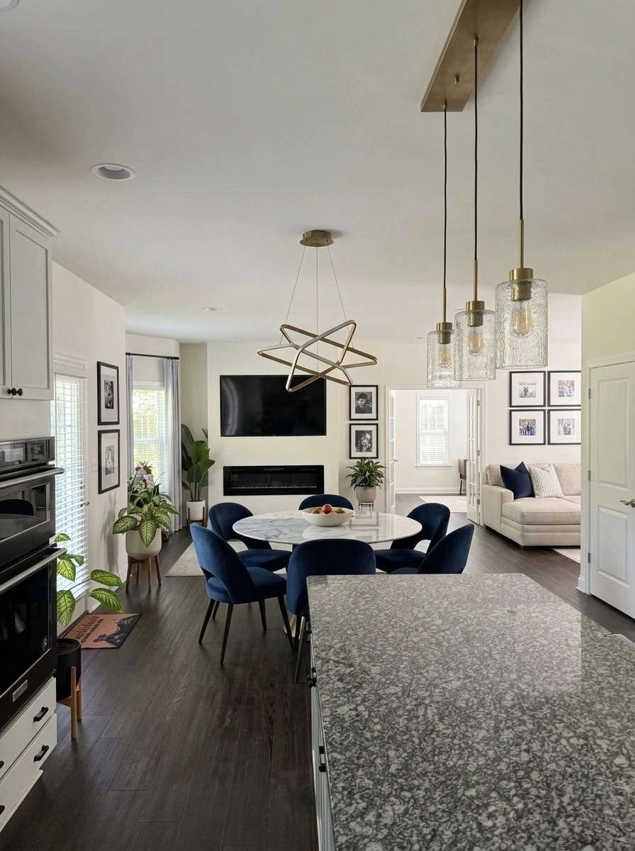 Kitchen interior in no_style style — photo by GenRoom AI
