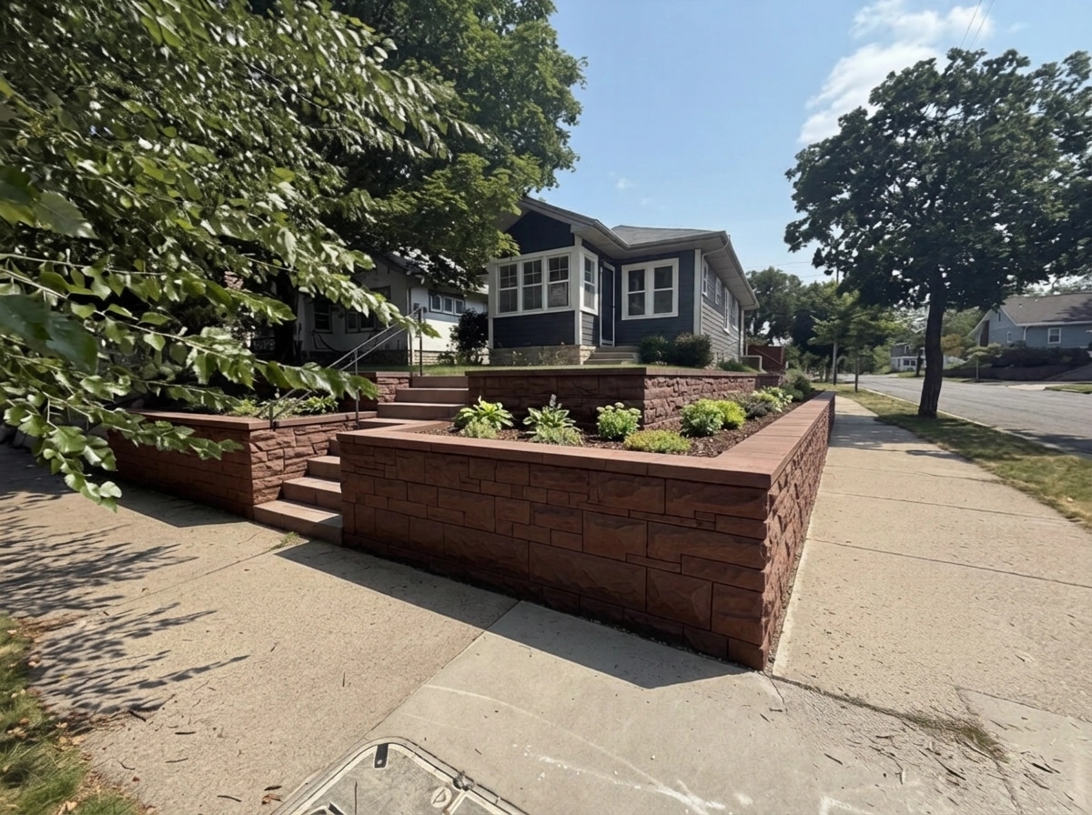 Yard design in no_style style — photo by GenRoom AI