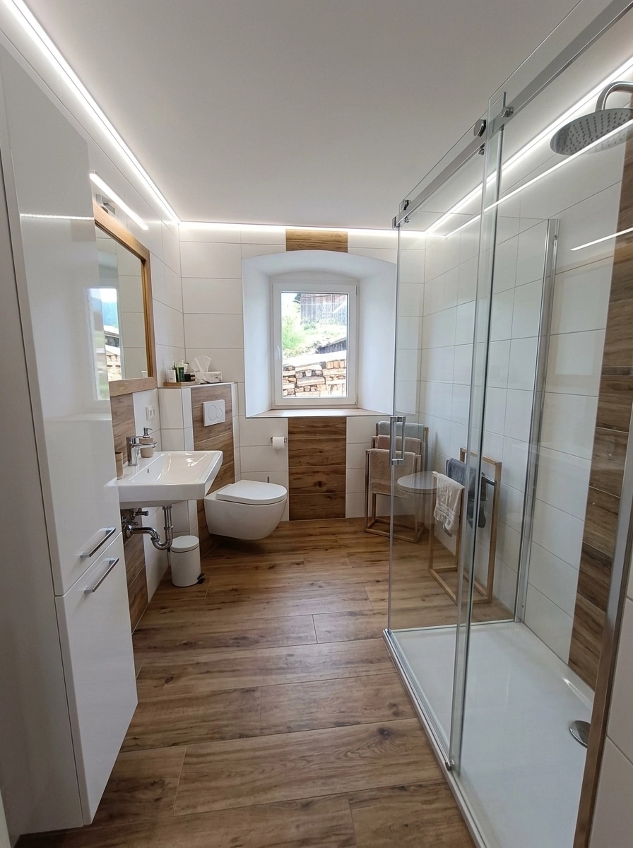 Bathroom interior in no_style style — photo by GenRoom AI