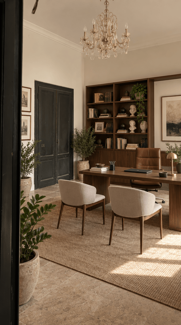Office interior in no_style style — photo by GenRoom AI