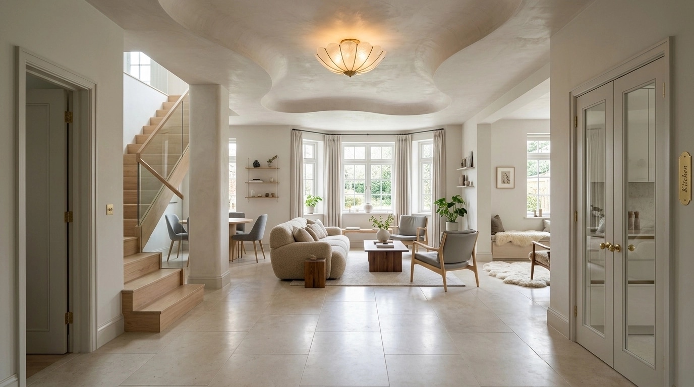 Scandinavian Living Room design — interior photo by GenRoom AI
