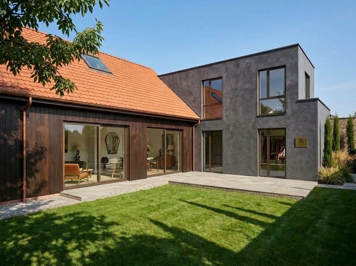 Facade design in Eclectic Facade style — Facade by GenRoom AI