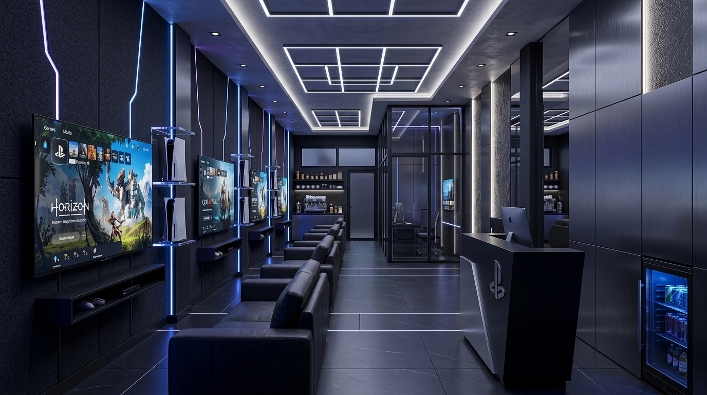 Interior design in Blacktec style — other by GenRoom AI