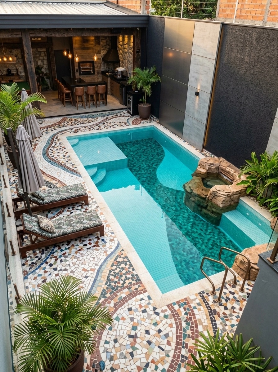 Yard design in no_style style — photo by GenRoom AI
