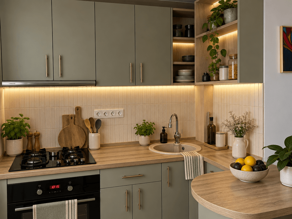 Kitchen interior in no_style style — photo by GenRoom AI