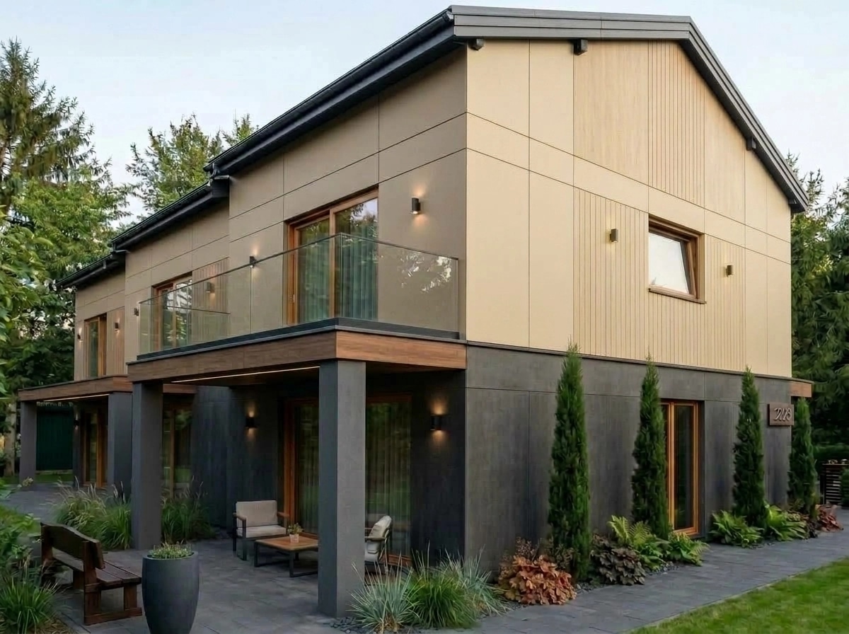 Contemporary Facade Facade design — facade photo by GenRoom AI