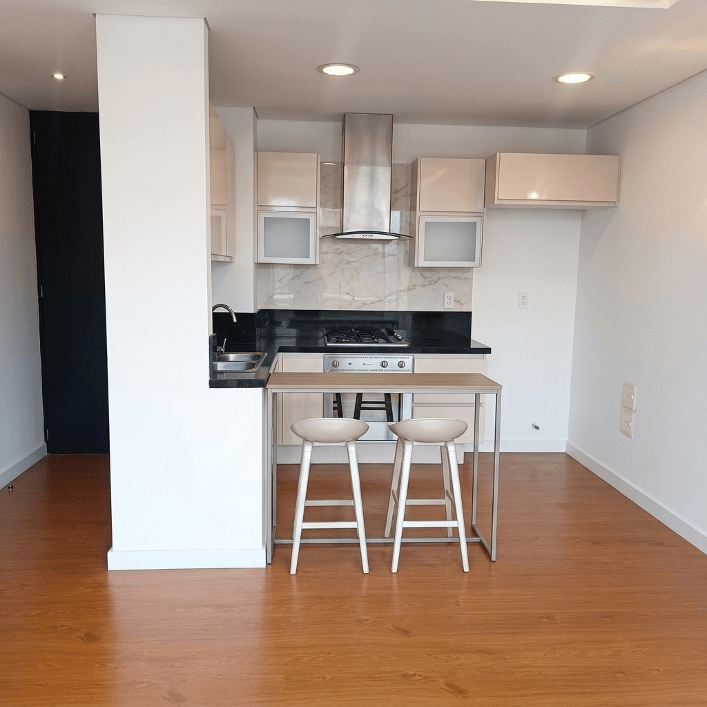 Kitchen interior in no_style style — photo by GenRoom AI