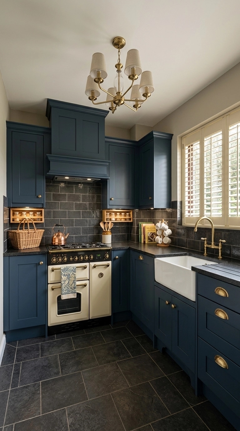 British Kitchen design — interior photo by GenRoom AI