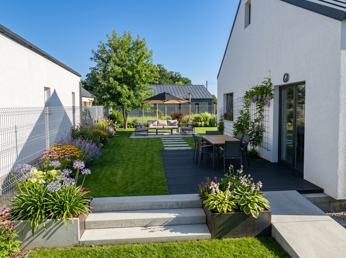 Contemporary Yard Yard design — yard photo by GenRoom AI