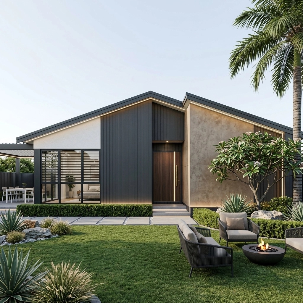 Facade design in Contemporary Facade style — Facade by GenRoom AI