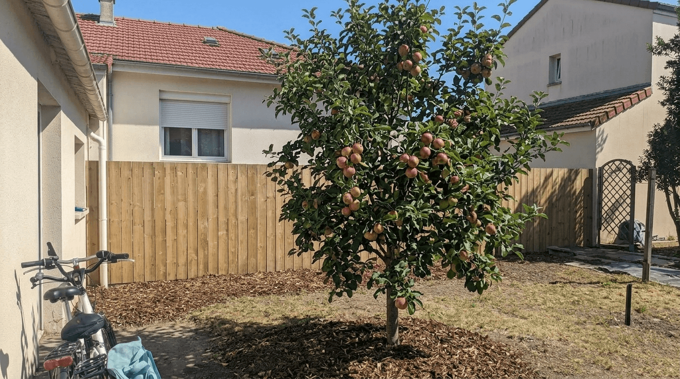 Yard design in no_style style — photo by GenRoom AI