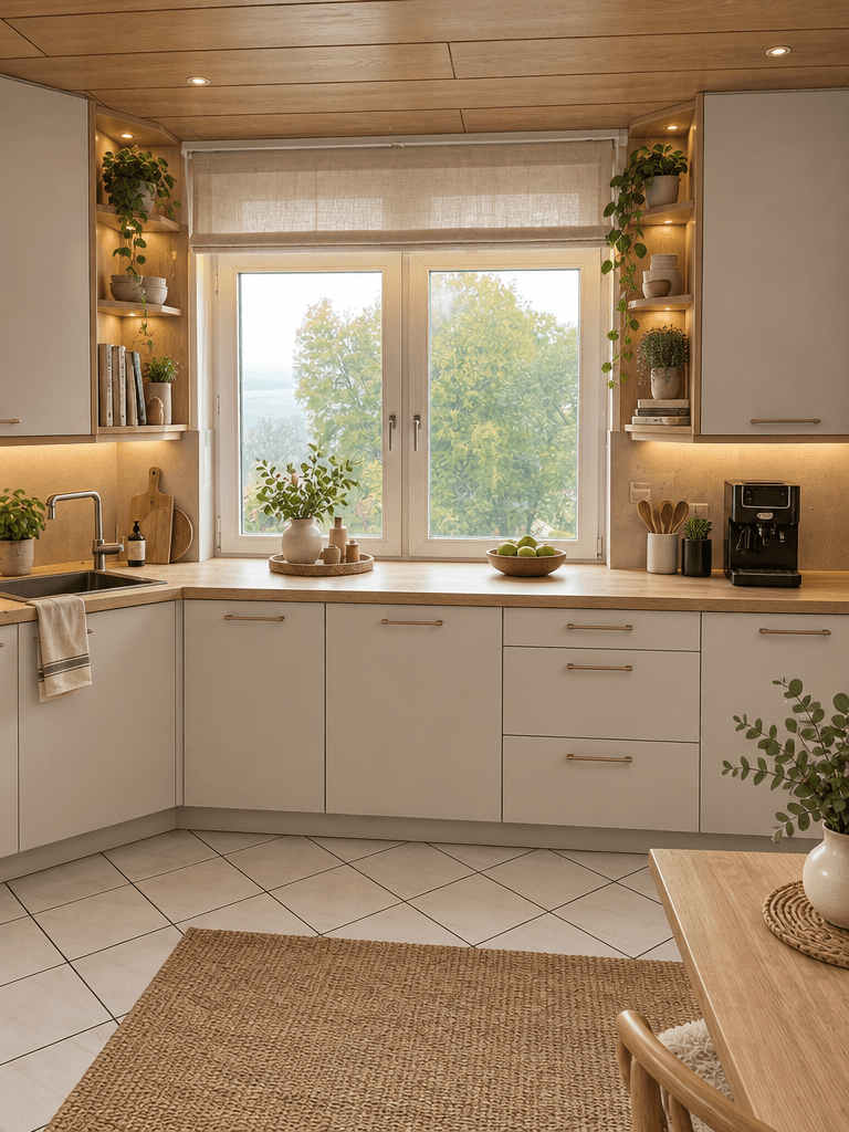 Interior design in Scandinavian style — Kitchen by GenRoom AI