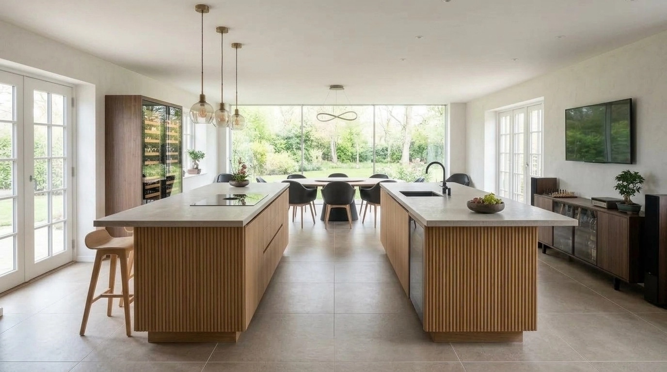 Japandi Cozinha design — interior photo by GenRoom AI