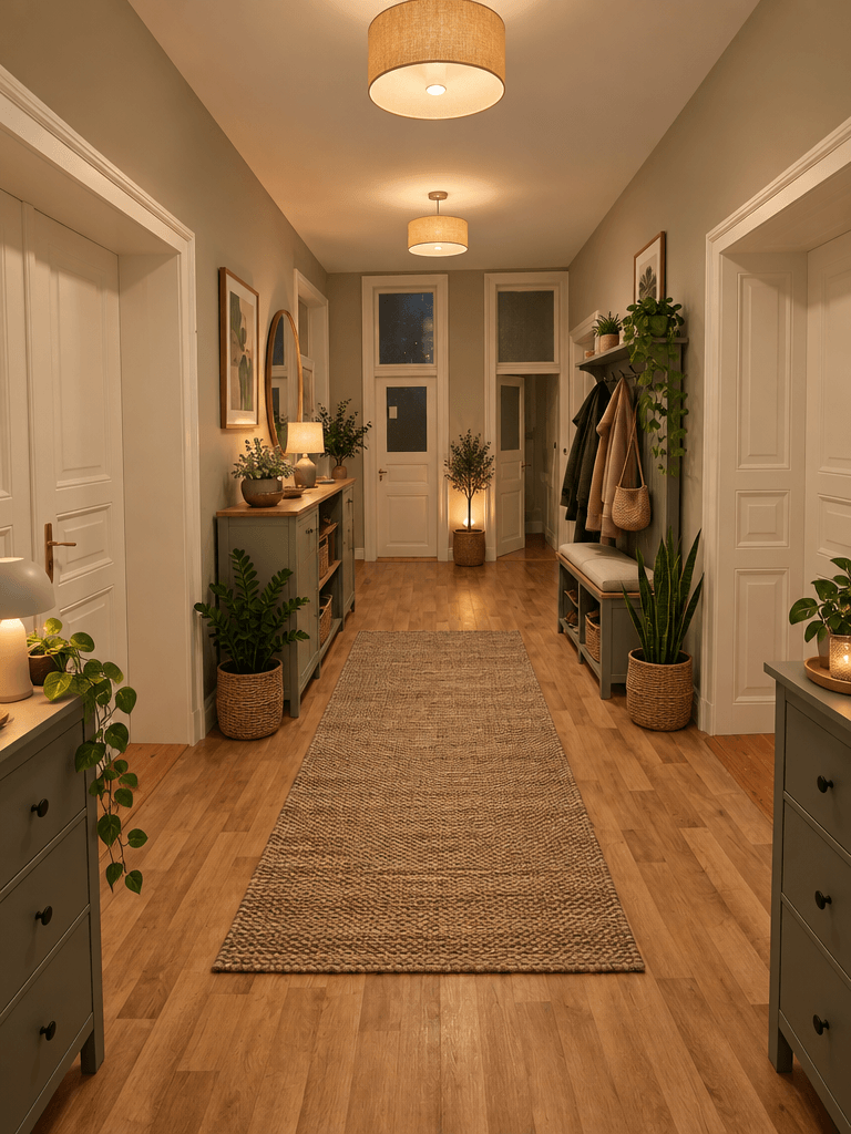 Hallway interior in no_style style — photo by GenRoom AI