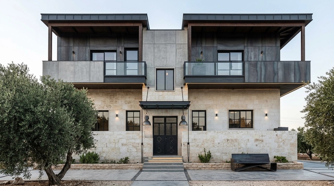 Facade design in Loft Facade style — Facade by GenRoom AI
