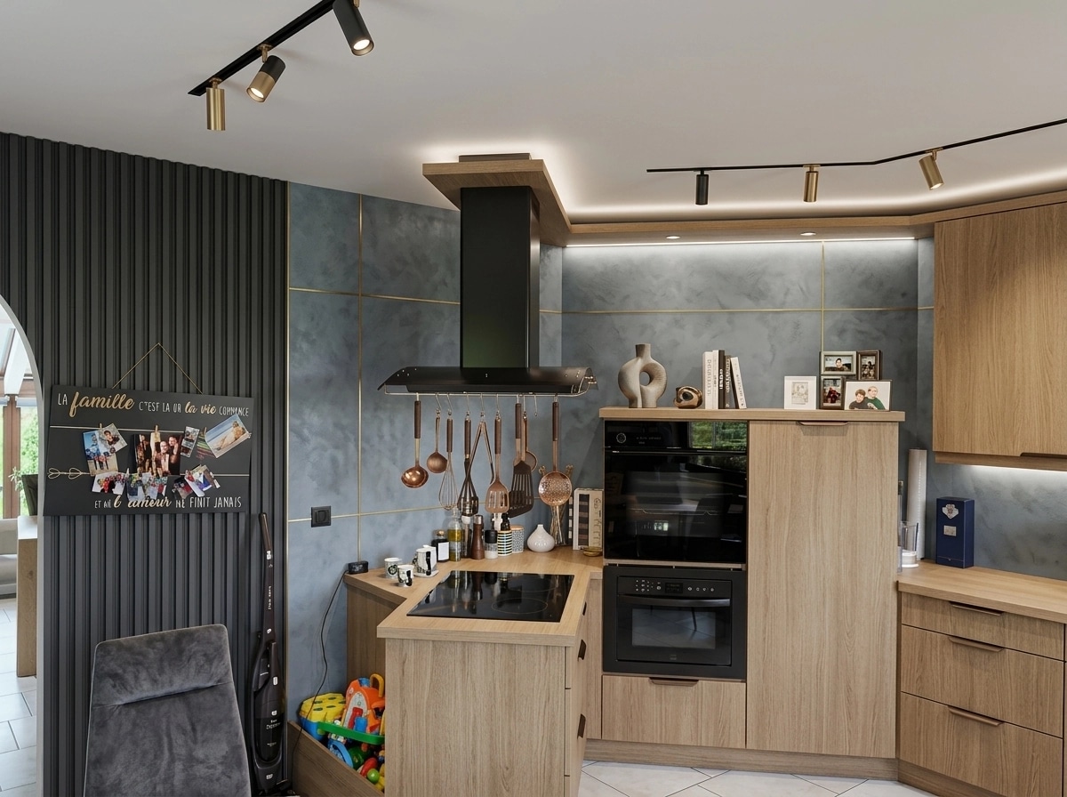 Interior design in Contemporary style — Living Room by GenRoom AI