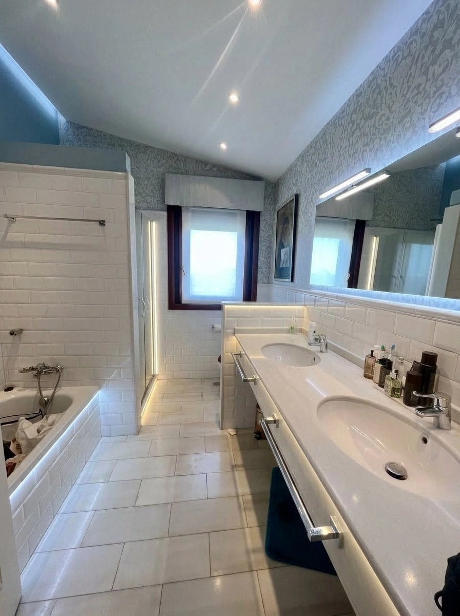 Bathroom interior in no_style style — photo by GenRoom AI