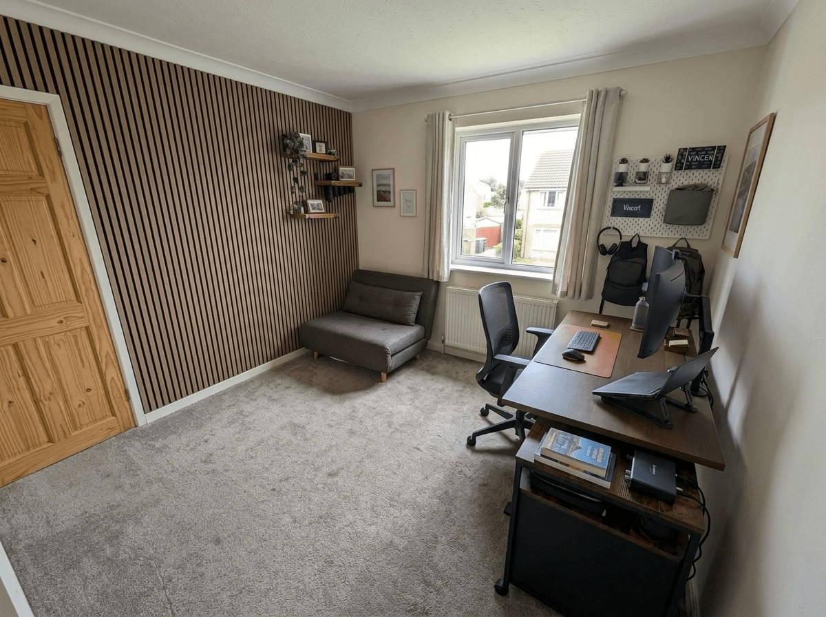 Office interior in no_style style — photo by GenRoom AI