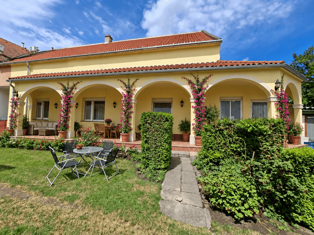 Facade design in Mediterranean Facade style — photo by GenRoom AI