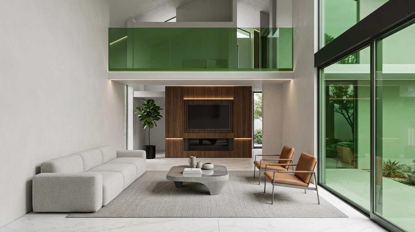 Minimalism Living Room design — interior photo by GenRoom AI