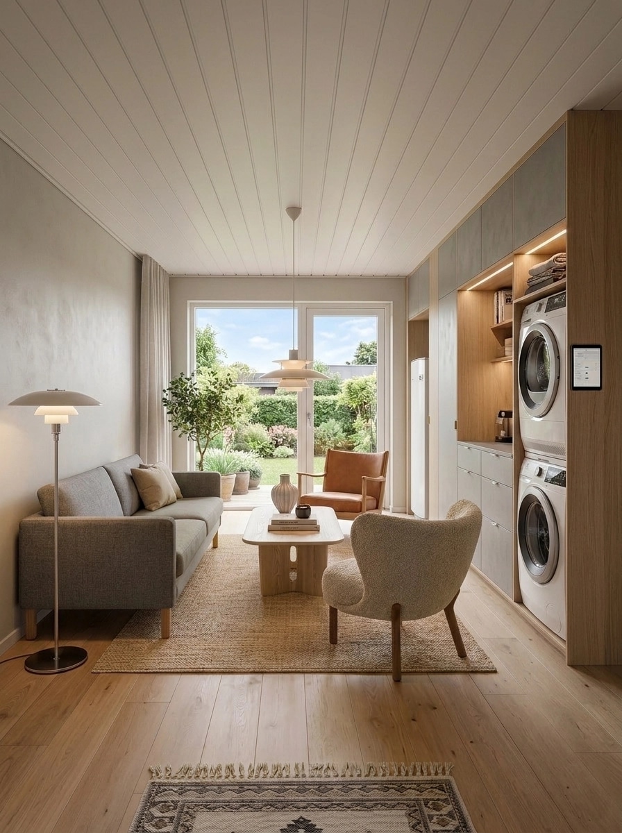 Scandinavian Living Room design — interior photo by GenRoom AI