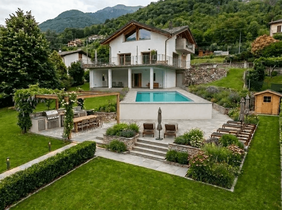 Yard design in no_style style — photo by GenRoom AI