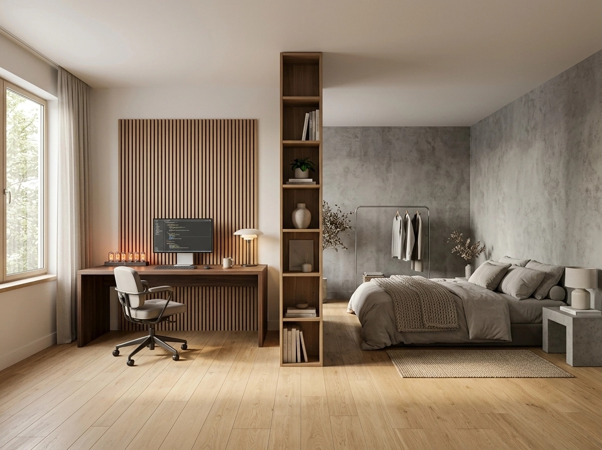 Minimalism Bedroom design — interior photo by GenRoom AI