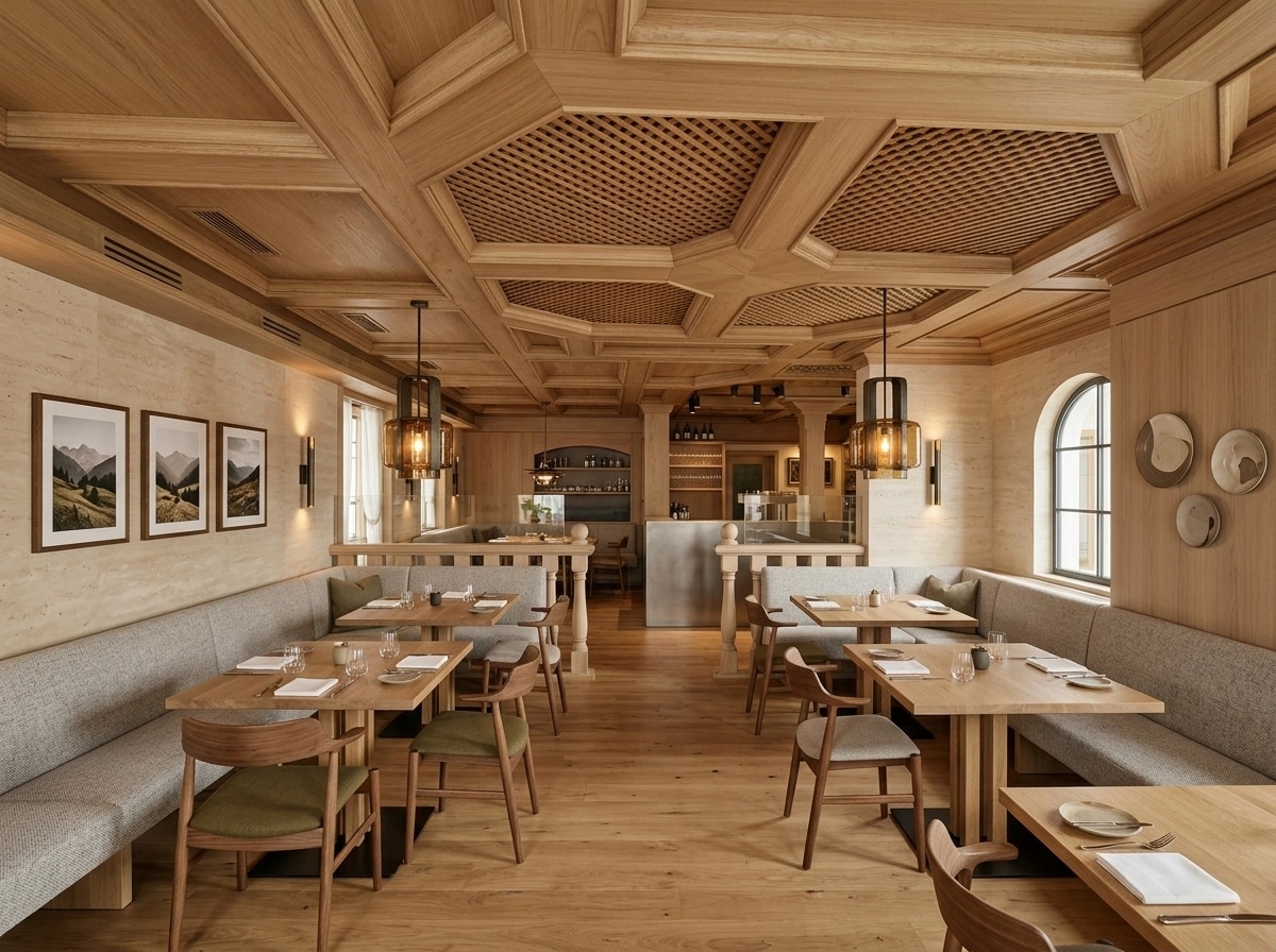 Interior design in Modern Farmhouse style — dining_room by GenRoom AI
