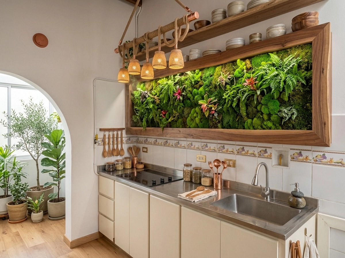 Biophilic Cuisine design — interior photo by GenRoom AI
