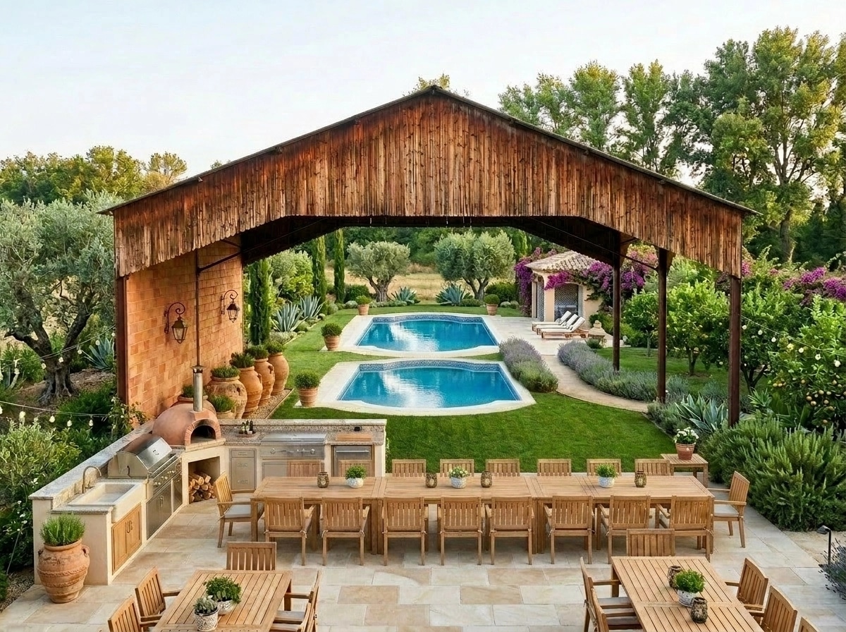 Mediterranean Yard Yard design — yard photo by GenRoom AI