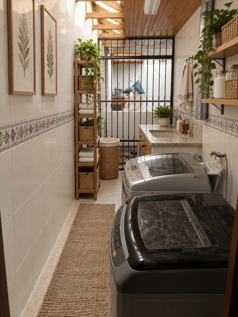 Diseño de interiores en estilo Classic — laundry por GenRoom AI