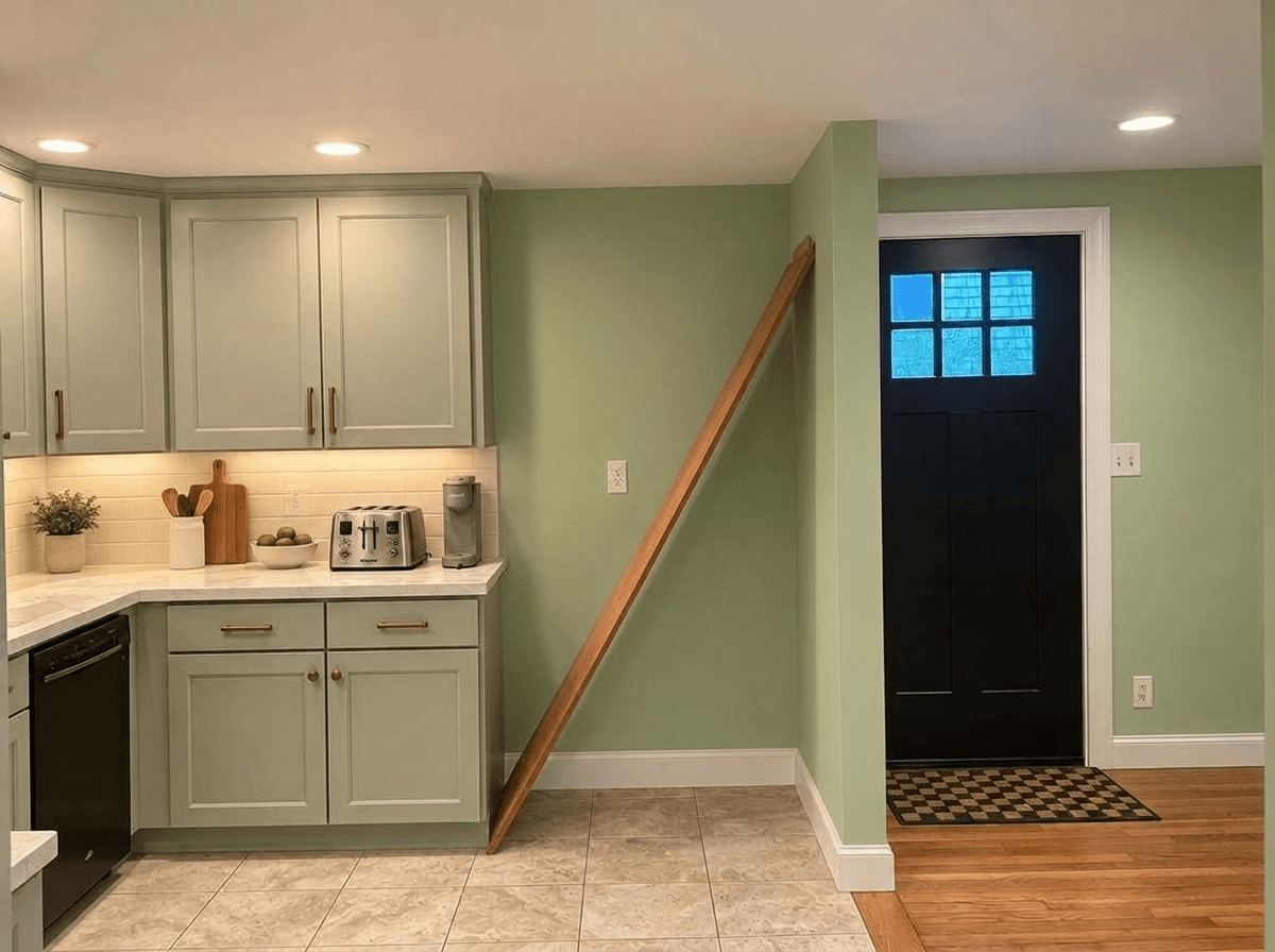 Kitchen interior in no_style style — photo by GenRoom AI